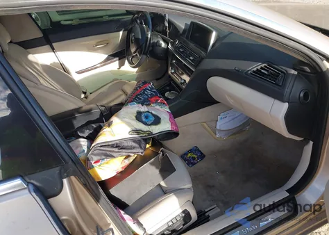 2013 BMW 640I Gran Coupe из США, поврежденный, VIN WBA6A0C50DDZ04120